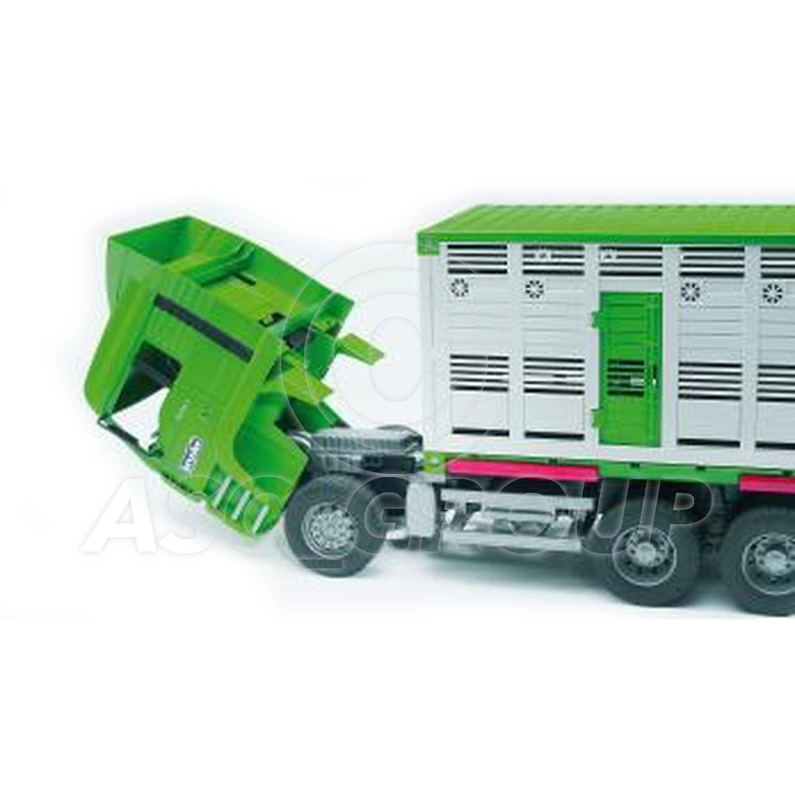 Bruder Toys 02749 Pro Series MAN Cattle Transporter LORRY with COW Toy 116