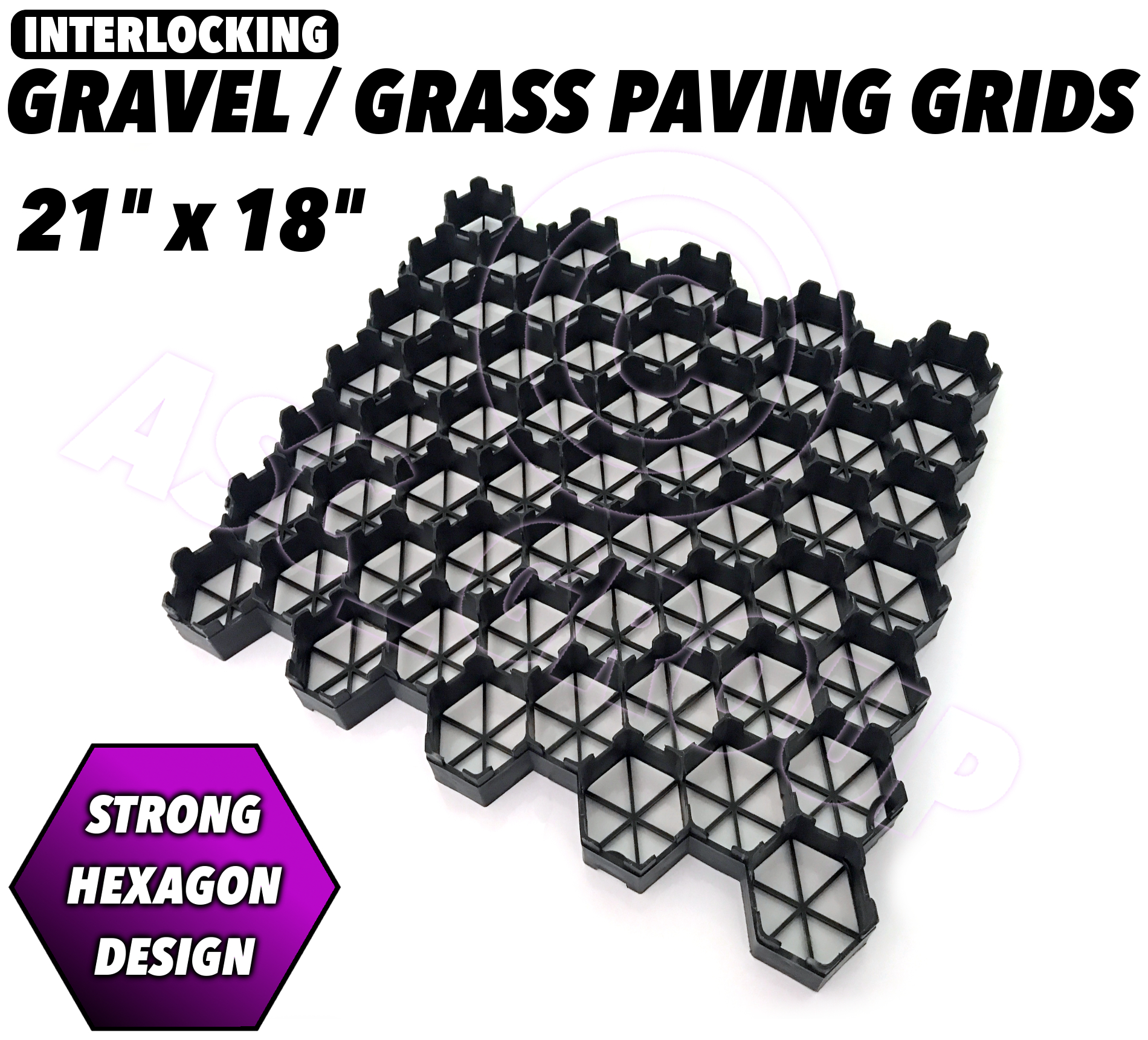 Paving Grids Reinforcement Grass Gravel Stones Driveways Paths Garden