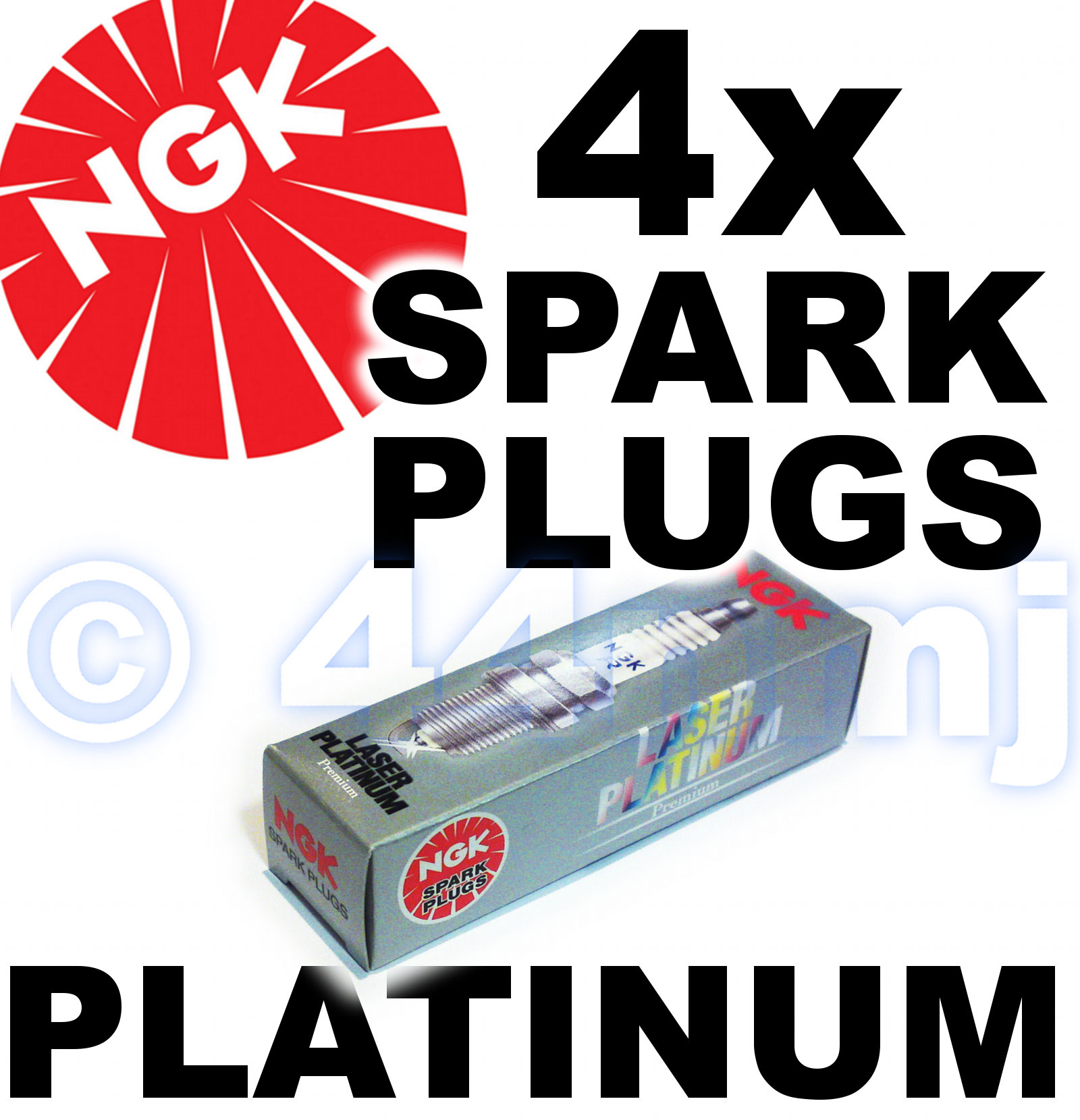 FORD FOCUS 1.8 & 2.0 ZETEC NGK PLATINUM SPARK PLUGS x4 eBay