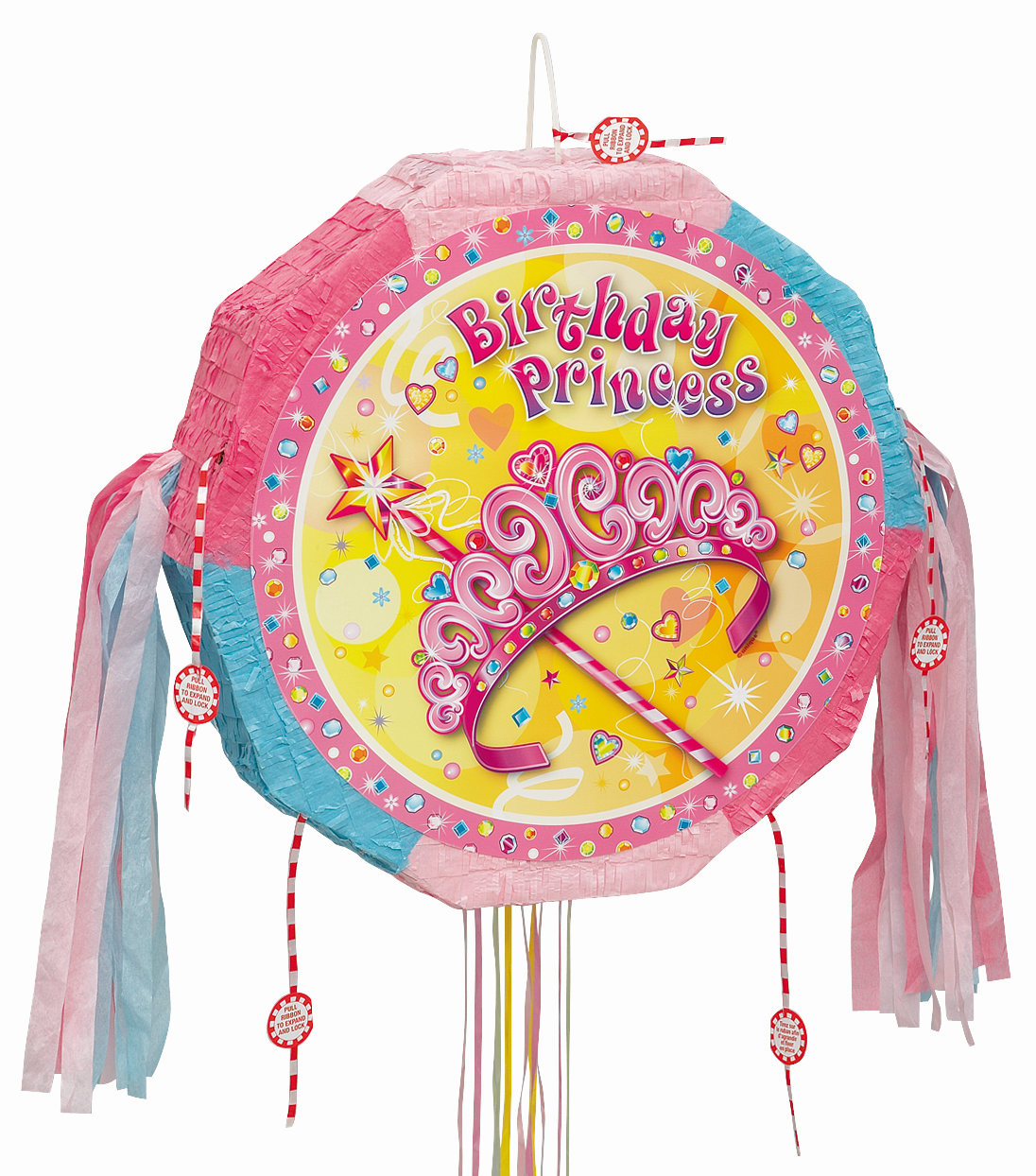 pink birthday princess pinata pull ribbon string pinatas pink birthday princess pinata pull ribbon string pinatas