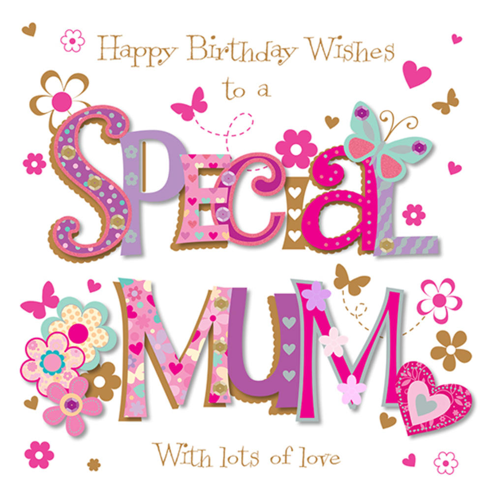 Special Mum Happy Birthday Greeting Card Cards Love Kates