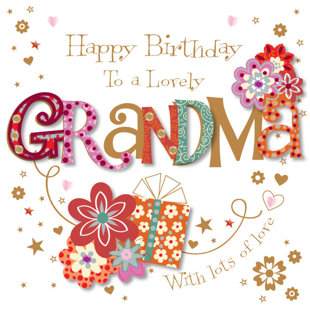 Printable Grandma Birthday Cards