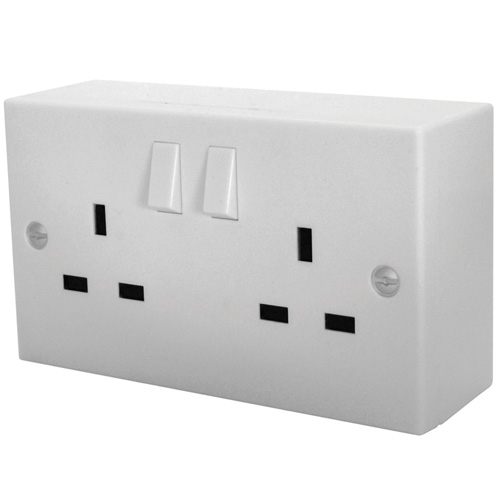 Socket Safe Hide Cash Valuables Double Plug Sockets Safes Home Office Security eBay