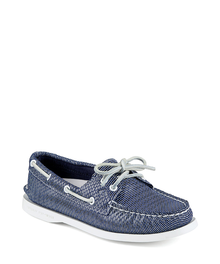 women's authentic original tumbled leather boat shoe