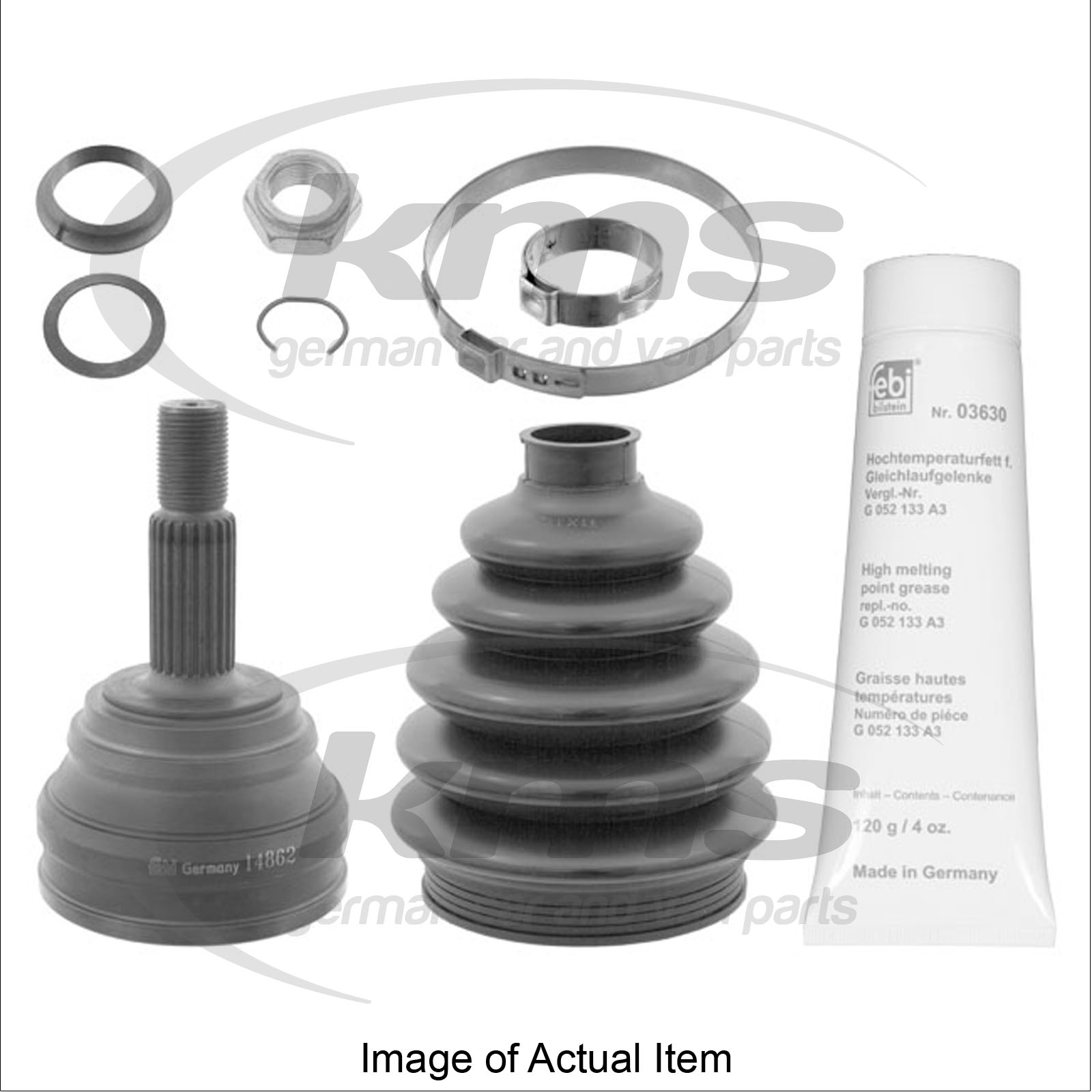 CV JOINT KIT VW Polo Saloon MK 3 (19942000) 1.6L 100 BHP Top German