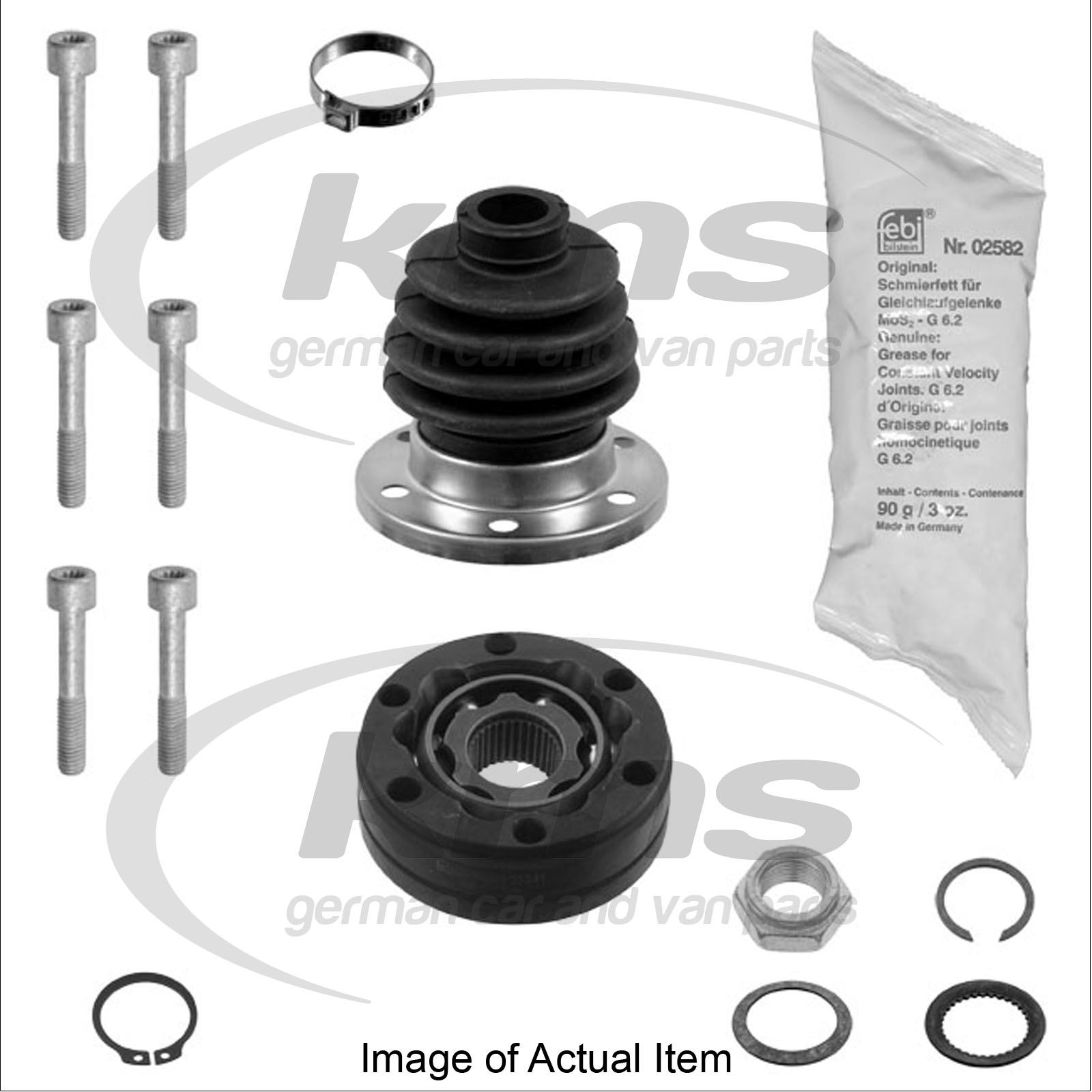 CV JOINT KIT VW Polo Estate MK 3 (19942000) 1.6L 100 BHP Top German