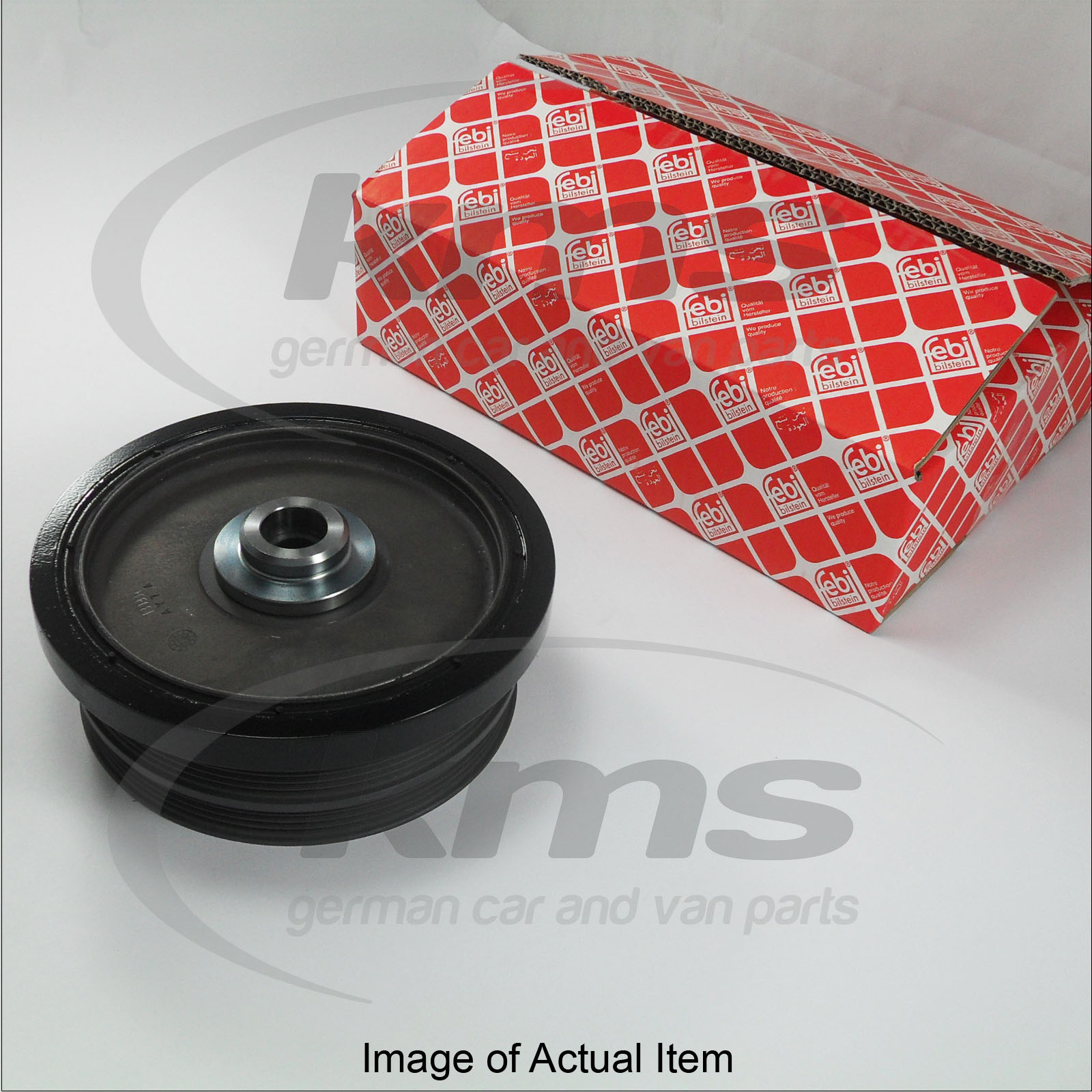 CRANK PULLEY E46,E87 2.0d 01 BMW 1 SERIES (E87) 0411 HATCHBACK FEBI