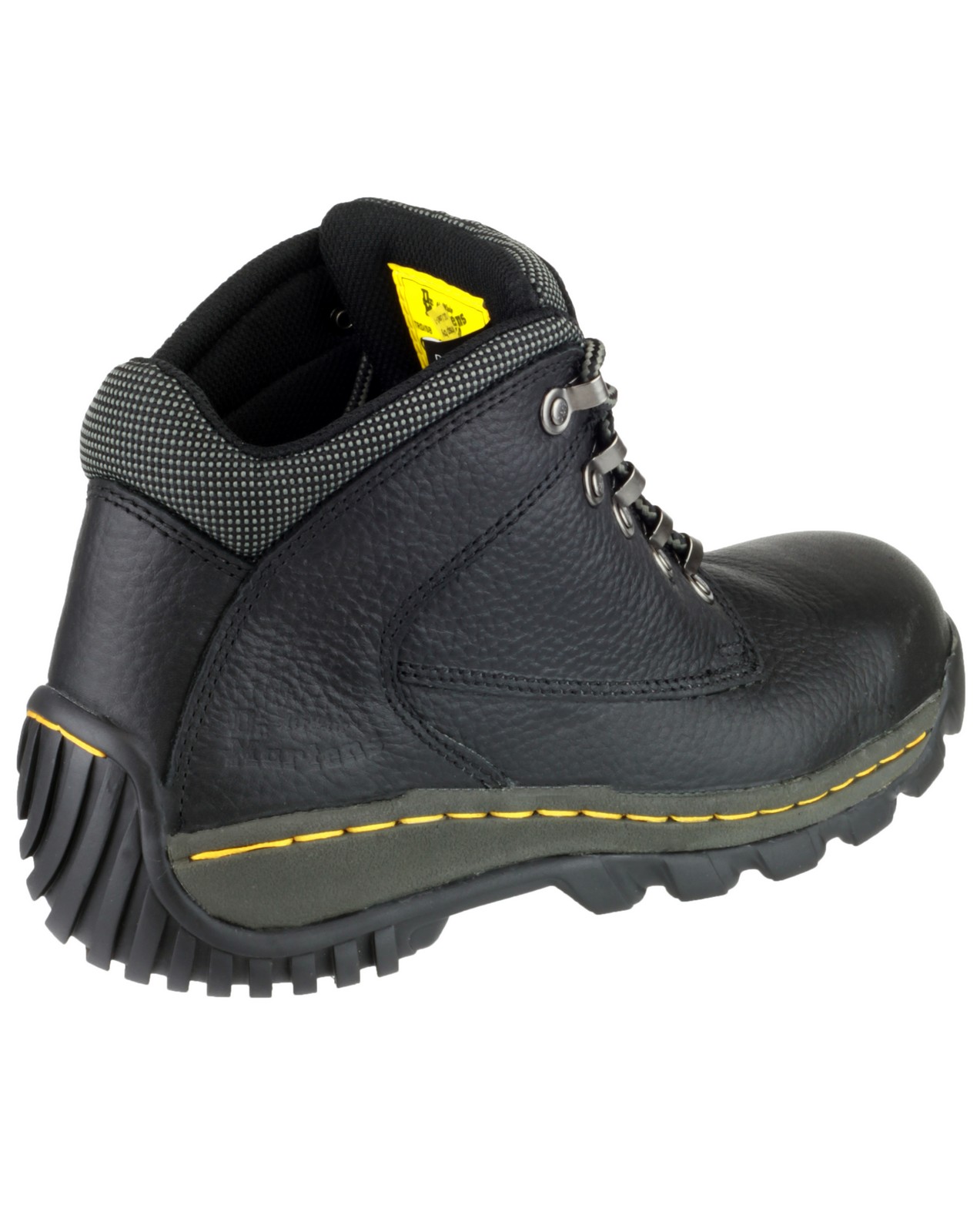 Dr Martens Fs Heat Resistant Black Safety Work Hiker Boots Ebay