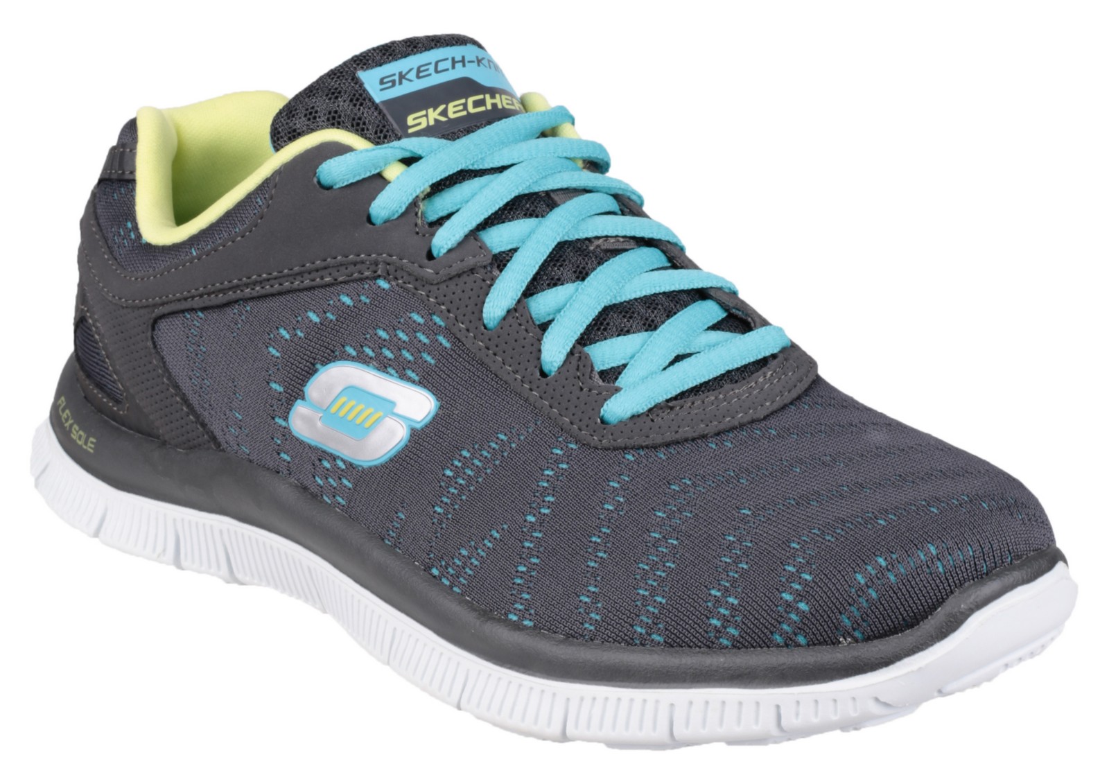 Sketchers Flex Appeal First Glance Ladies Womens Sports Shoes eBay