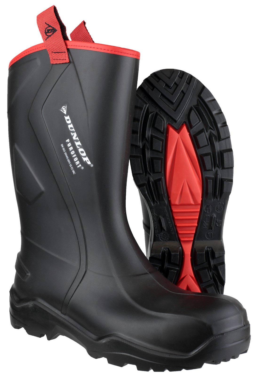 Dunlop C762043 S5 SRC Mens Purofort+ Rugged Work Rigger Safety Boots