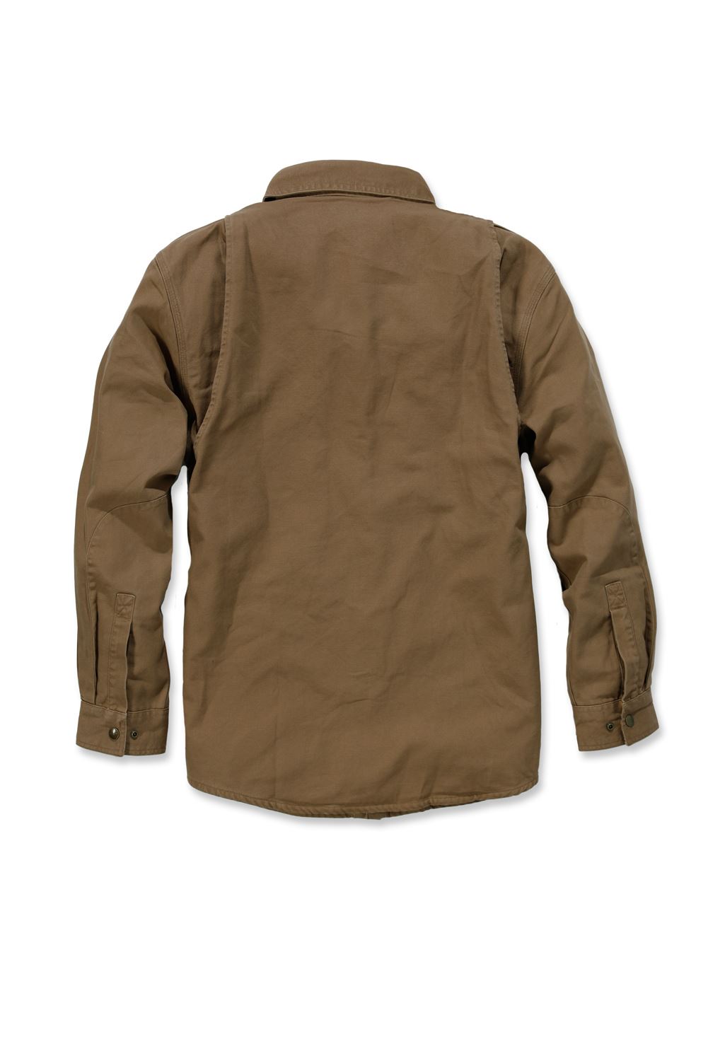 weathered canvas shirt jacket