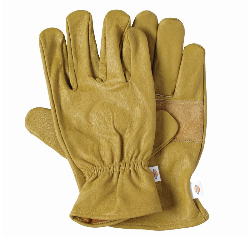 Dickies GL0300 Unlined Leather Gloves New Goatskin Premium Tough