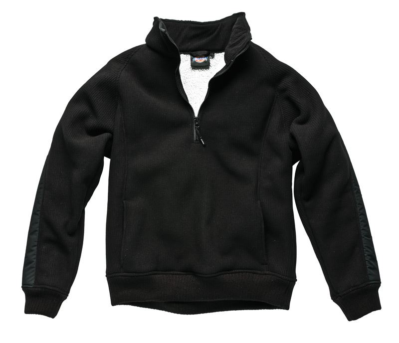 Dickies EH89000 Eisenhower Pullover Fleece New Jumper Rugged Warm Sherpa Lining eBay