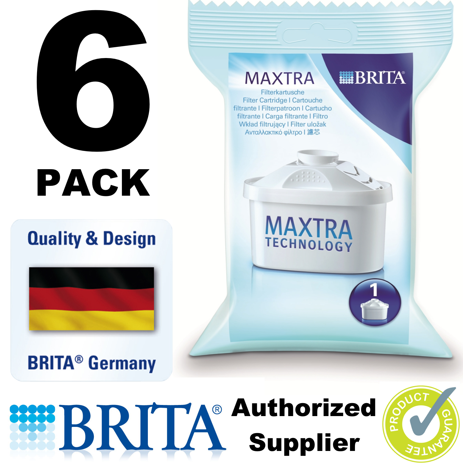 BRITA MAXTRA Water Filter Jug Refills Genuine Replacement Cartridges