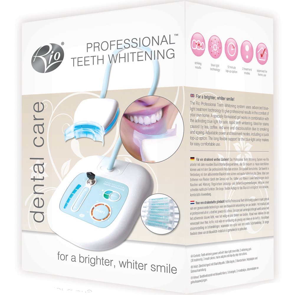 Rio Professional Teeth Whitening System/Device/Kit Dental Care White