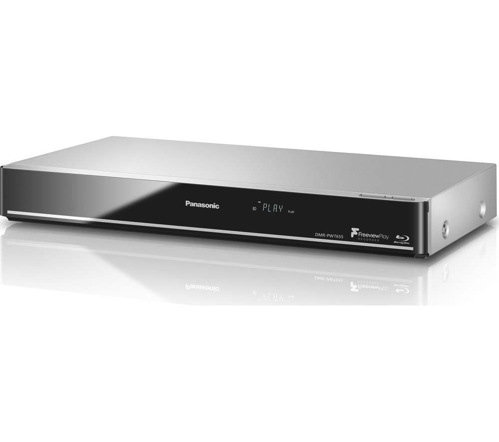 Panasonic DMRPWT655EB Smart 3D Bluray & DVD Player Freeview Play