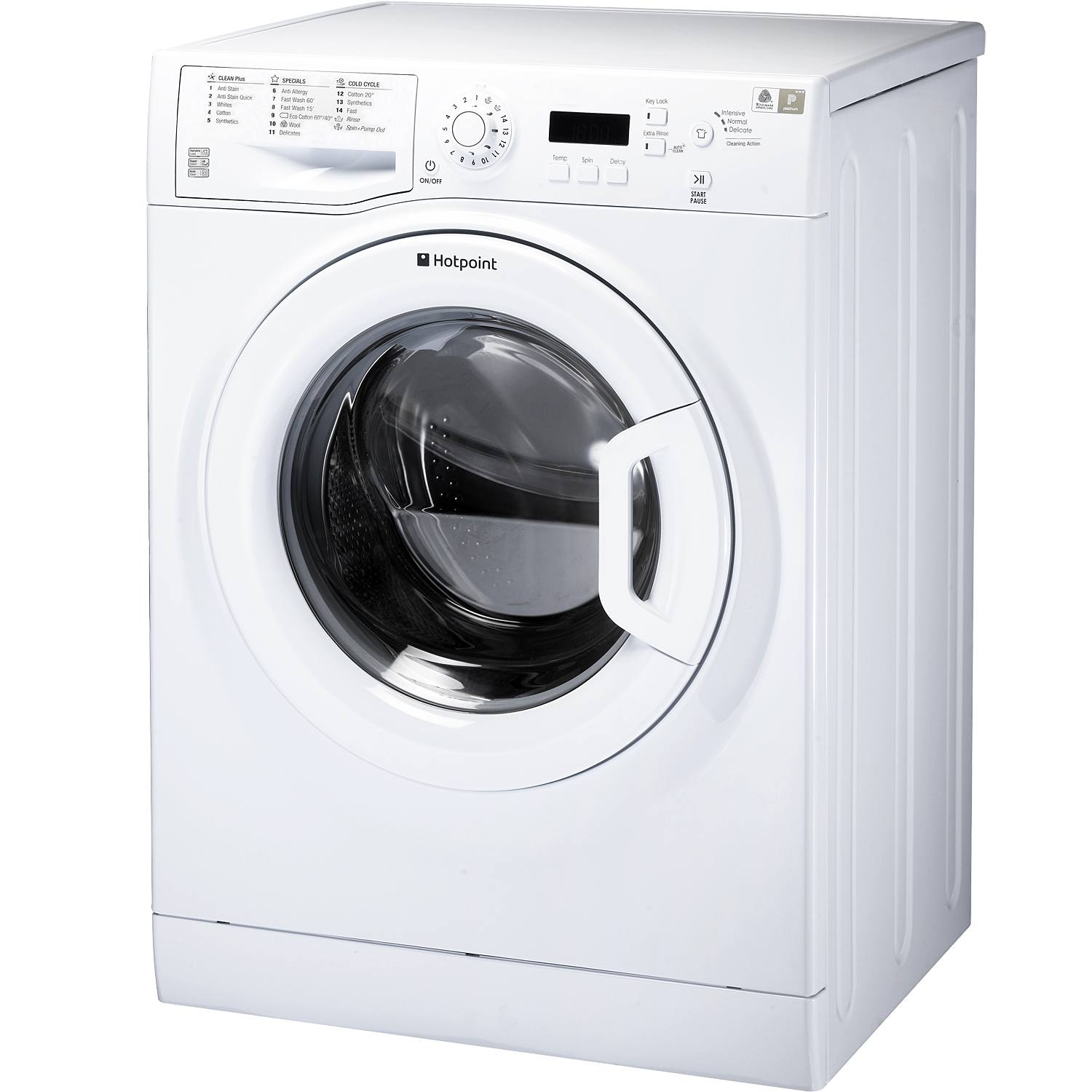 Hotpoint Wmbf742p A++ 7kg 1400 Spin 16 Programmes Washing Machine In 