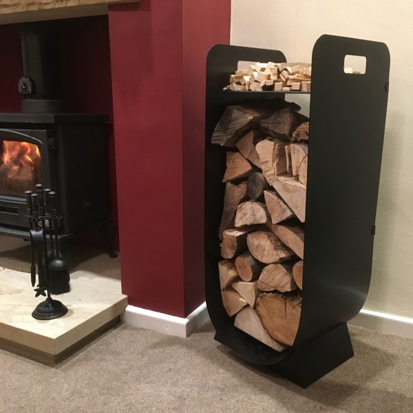 New Made O' Metal Indoor Home Fireplace Fire Ultra Steel Midi Log