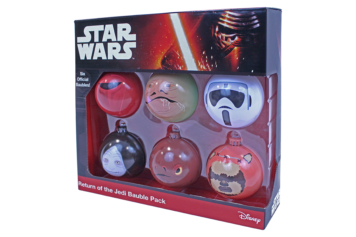 Official Star Wars Return Of The Jedi Bauble Pack Buy Now