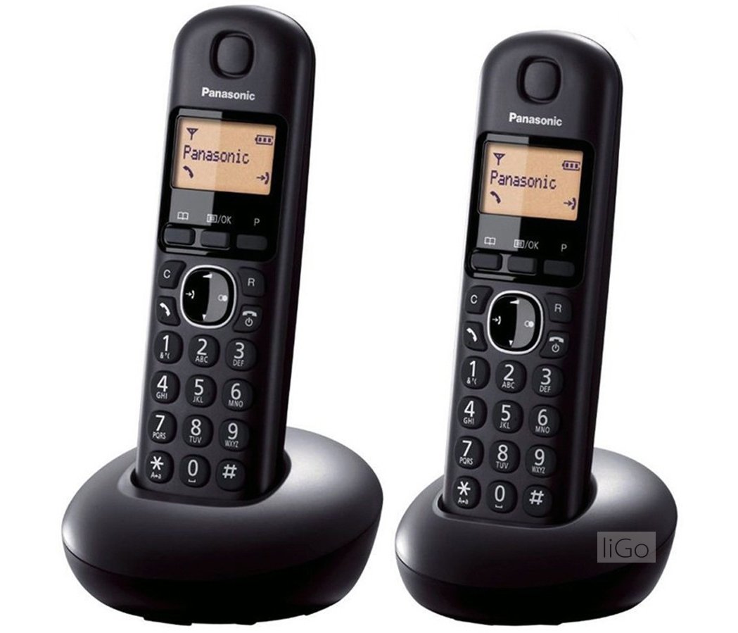 panasonic kx tgb212 digital cordless phone with lcd display black pack of 2 ebay panasonic kx tgb212 digital cordless phone with lcd display black pack of 2 ebay