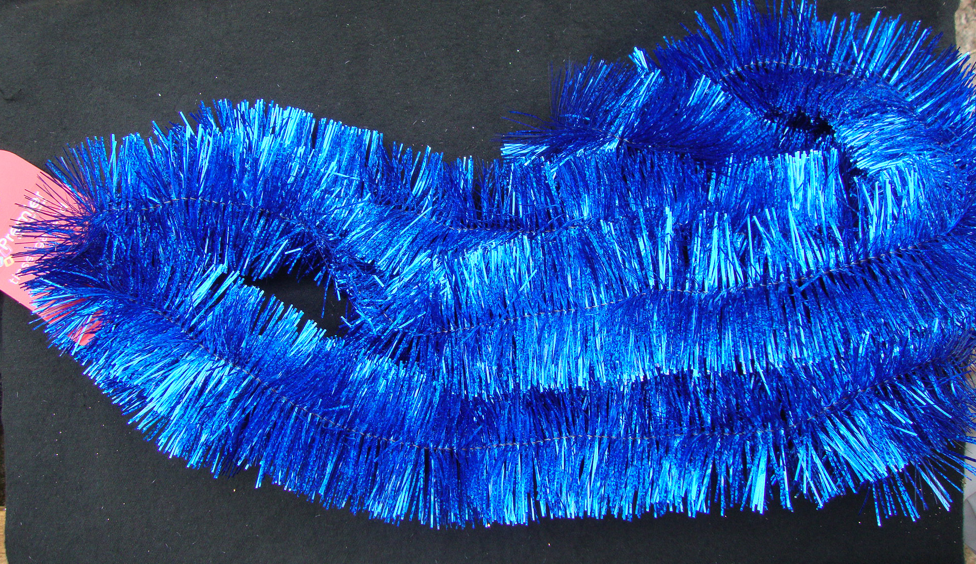 blue christmas tinsel garland bright royal blue laser blue christmas tinsel garland bright royal blue laser