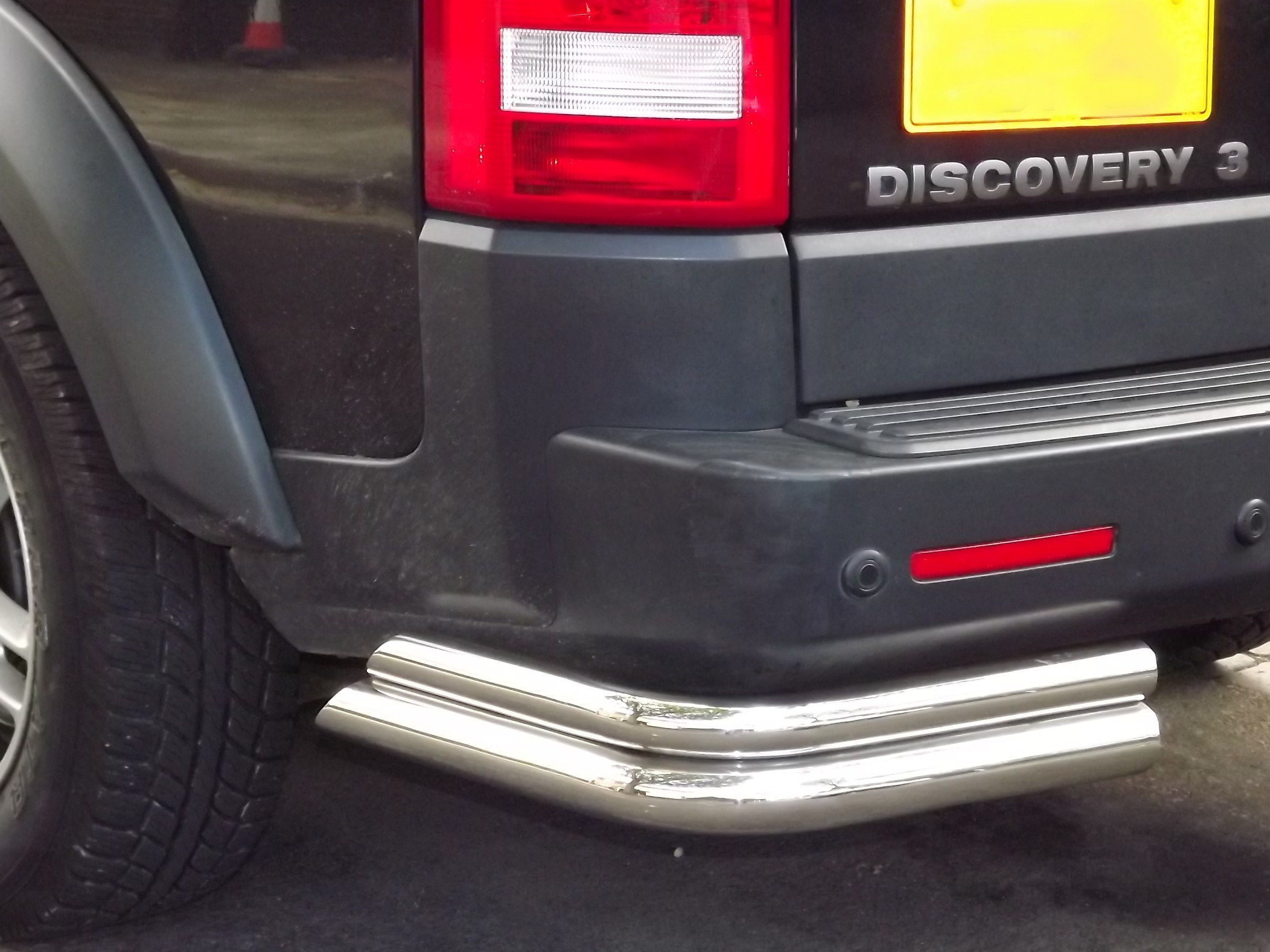 LAND ROVER DISCOVERY 3 4 REAR BAR BUMPER PROTECTOR EBay