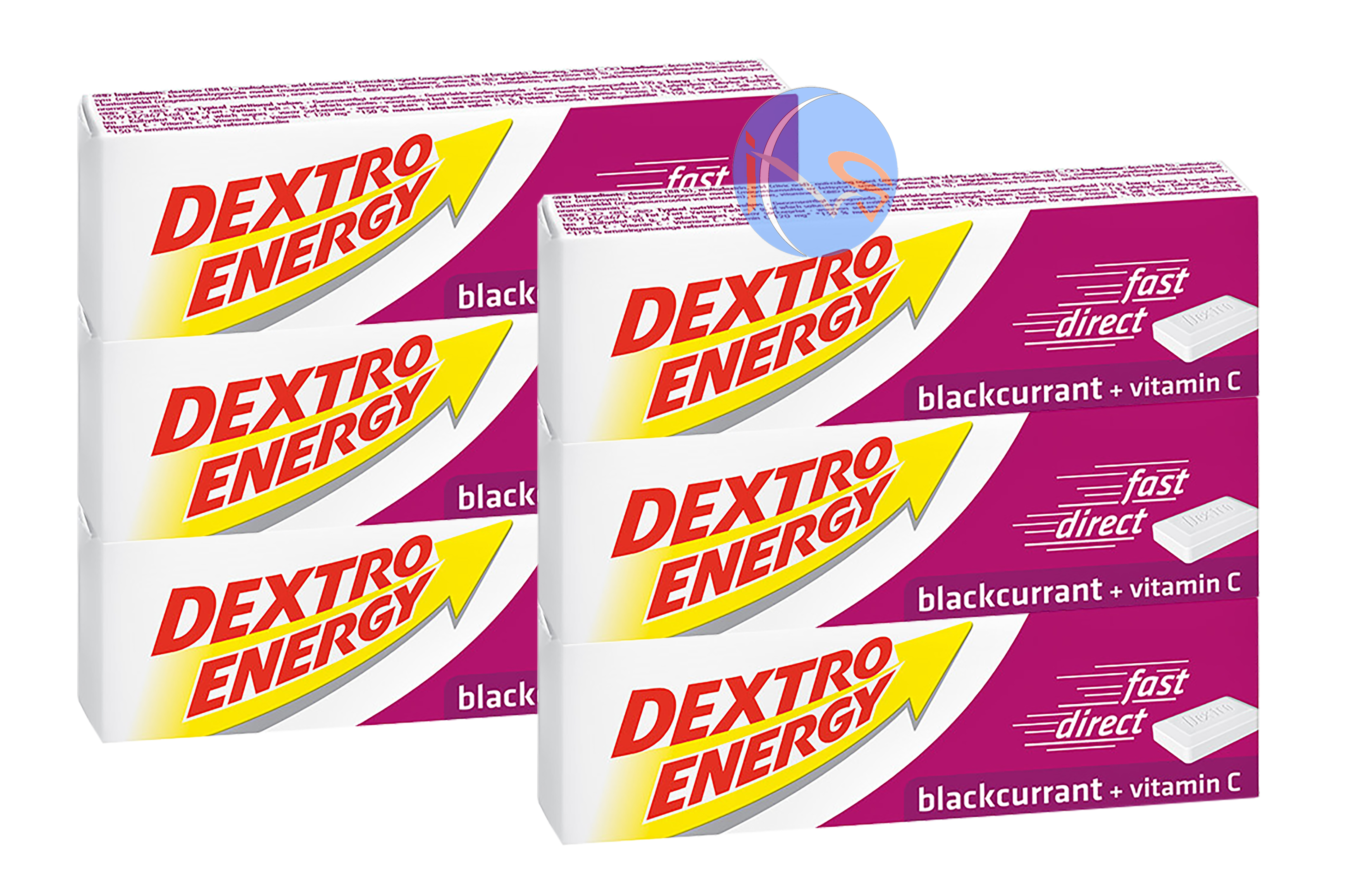 DEXTRO ENERGY GLUCOSE TABLETS ALL FLAVOURS IN PACK SIZES 3, 6, & 12
