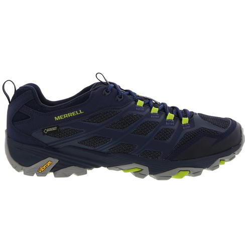 Merrell Moab FST GTX Gore-Tex Waterproof Mens Walking Trainers Shoes Blue 6-8.5