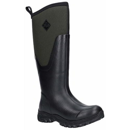 Muck Stivali Arctic Sport II Tall Donna in neoprene verde Stivali di Gomma Wellington