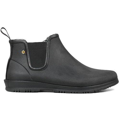 Bogs Sweetpea Womens Black Waterproof Warm Lined Wellies Chelsea Boots Size 4-8