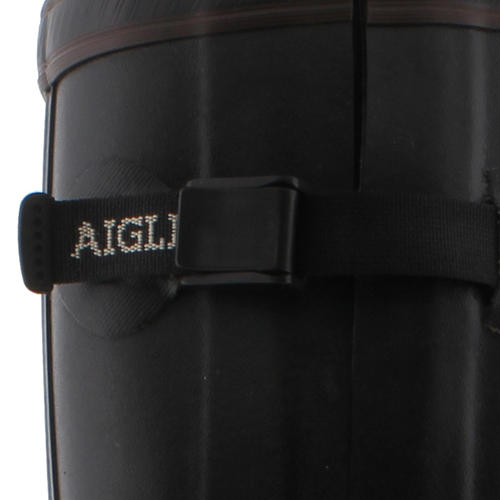 Aigle Parcours 2 ISO Mens Womens Adjustable Neoprene Wellies Boots Black