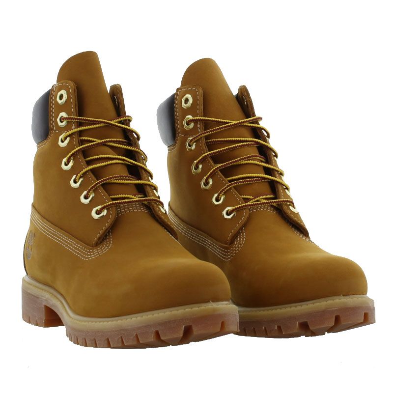 timberland 6in premium 10061 erkek bot wheat nubuck
