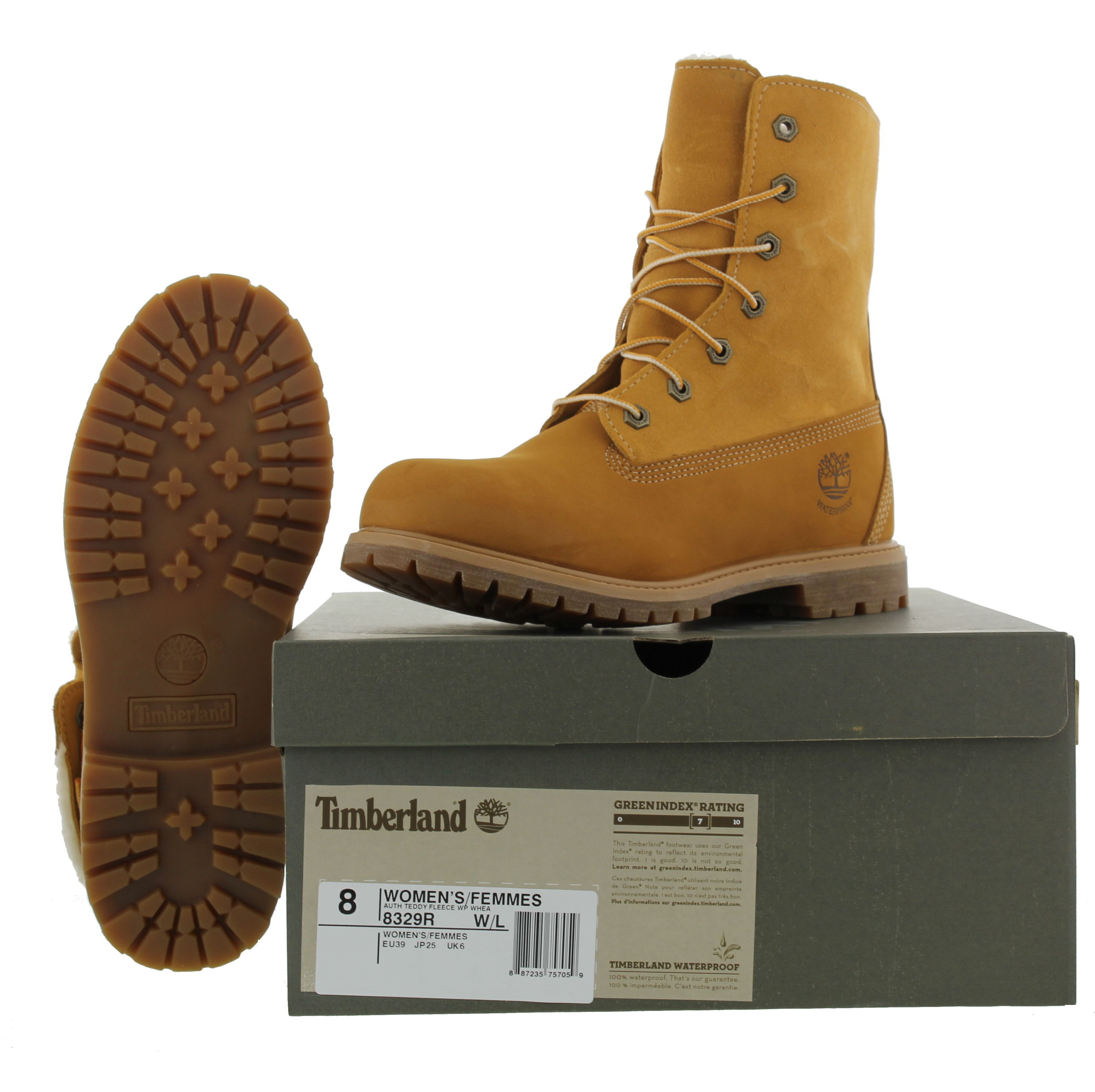 timberland women's teddy fleece waterproof boots