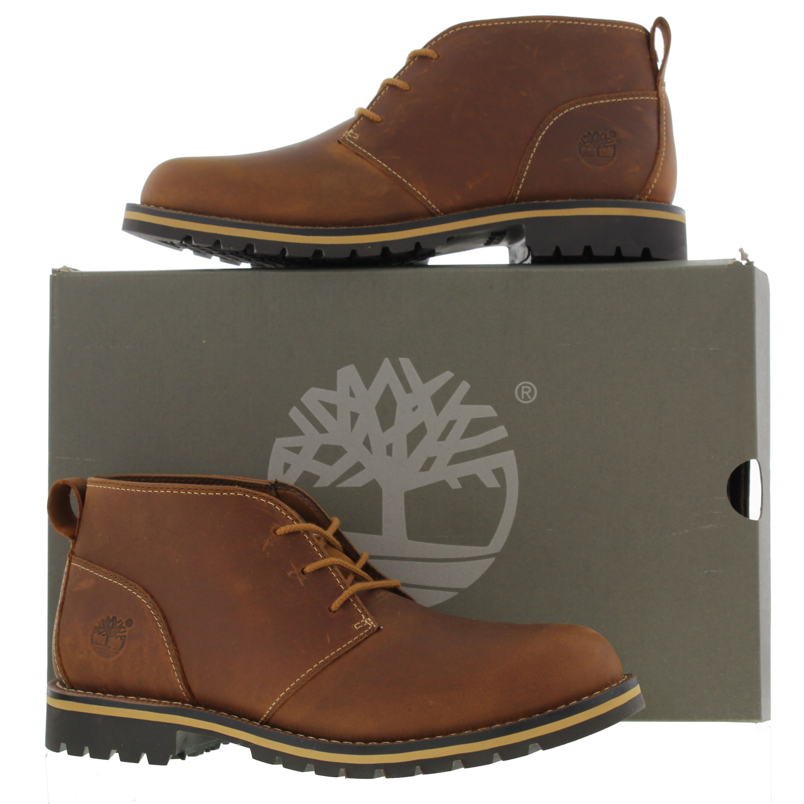 timberland grantly leather moc toe chukka boot