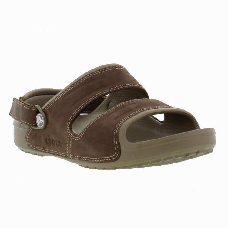 mens crocs with velcro strap