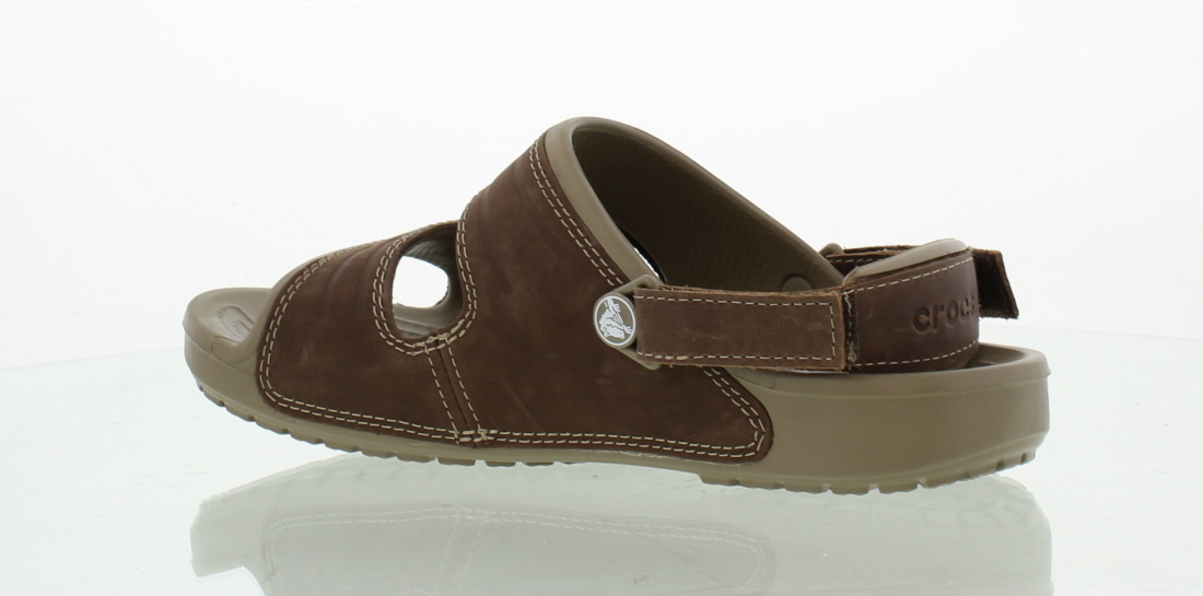 mens crocs with velcro strap
