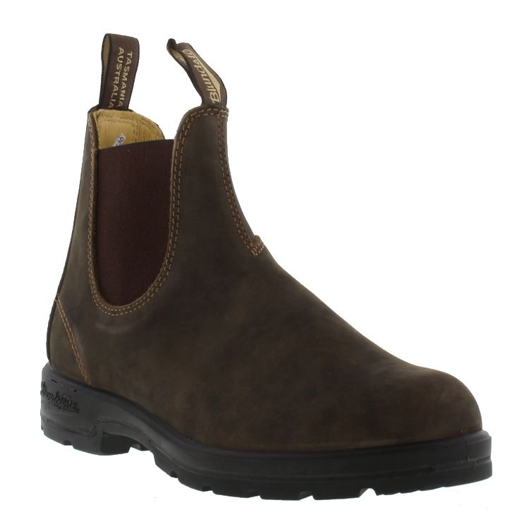 blundstone pebbled brown