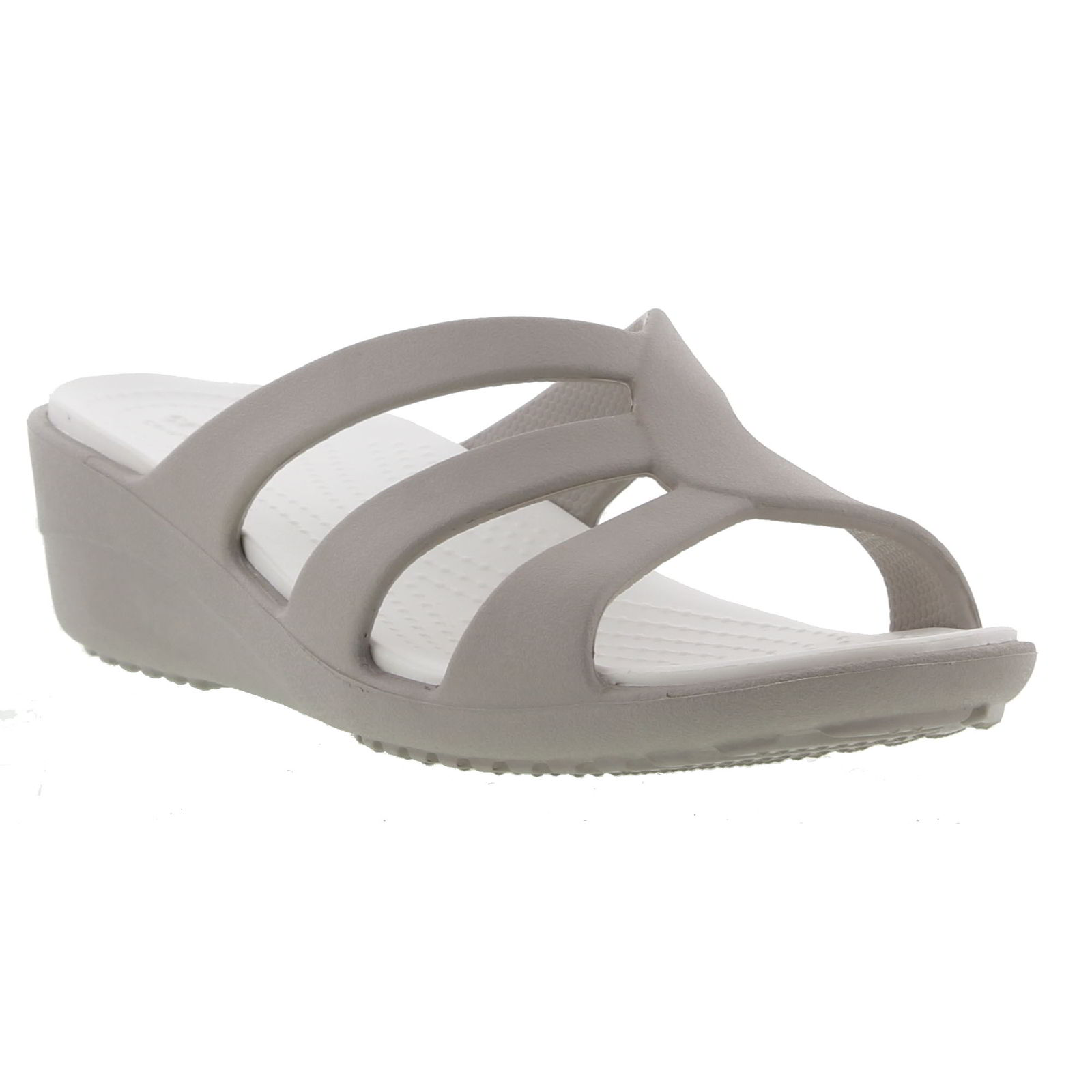 crocs strappy wedge