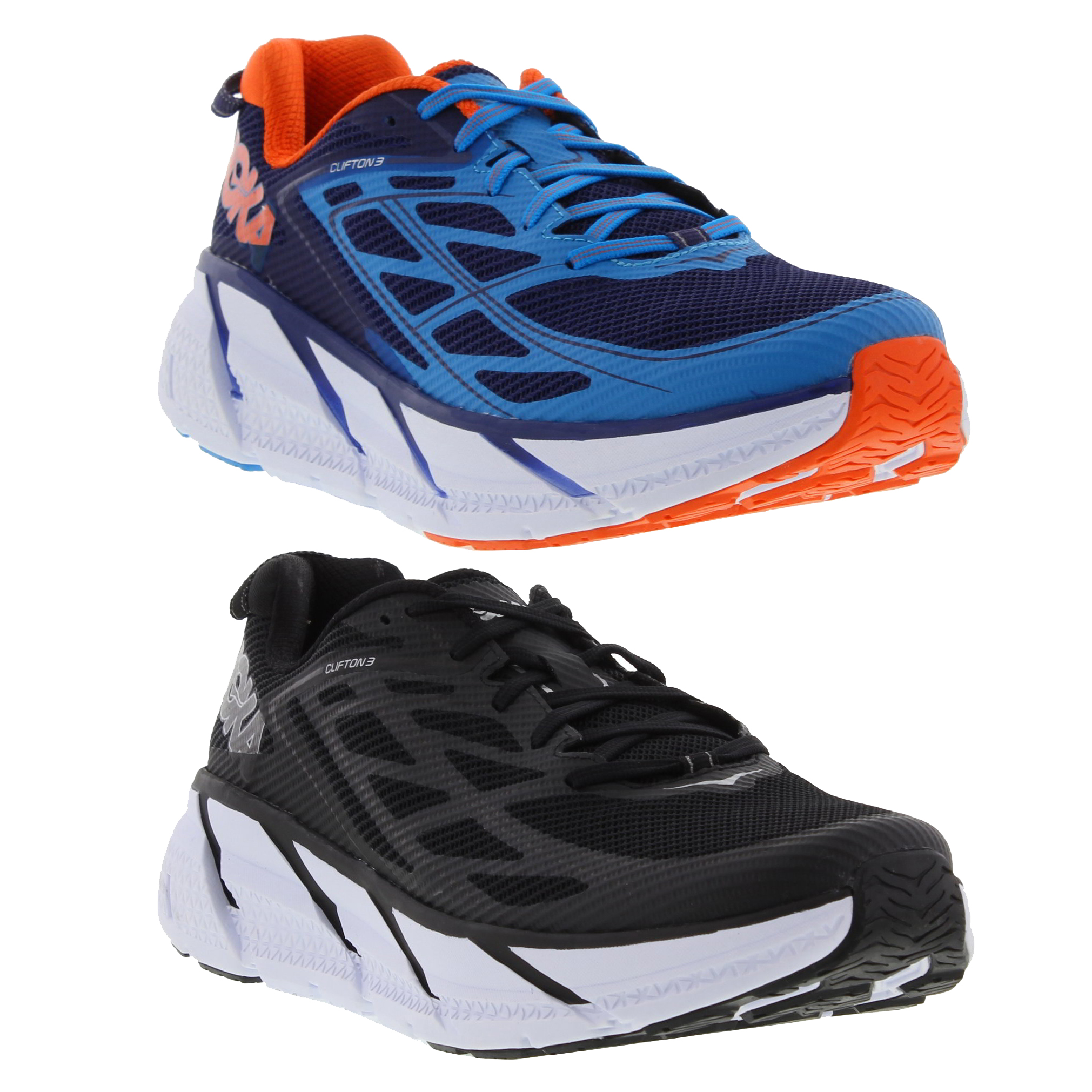 Hoka One One Clifton 3 Mens Athletic Road Running Shoes Size 8.511 eBay