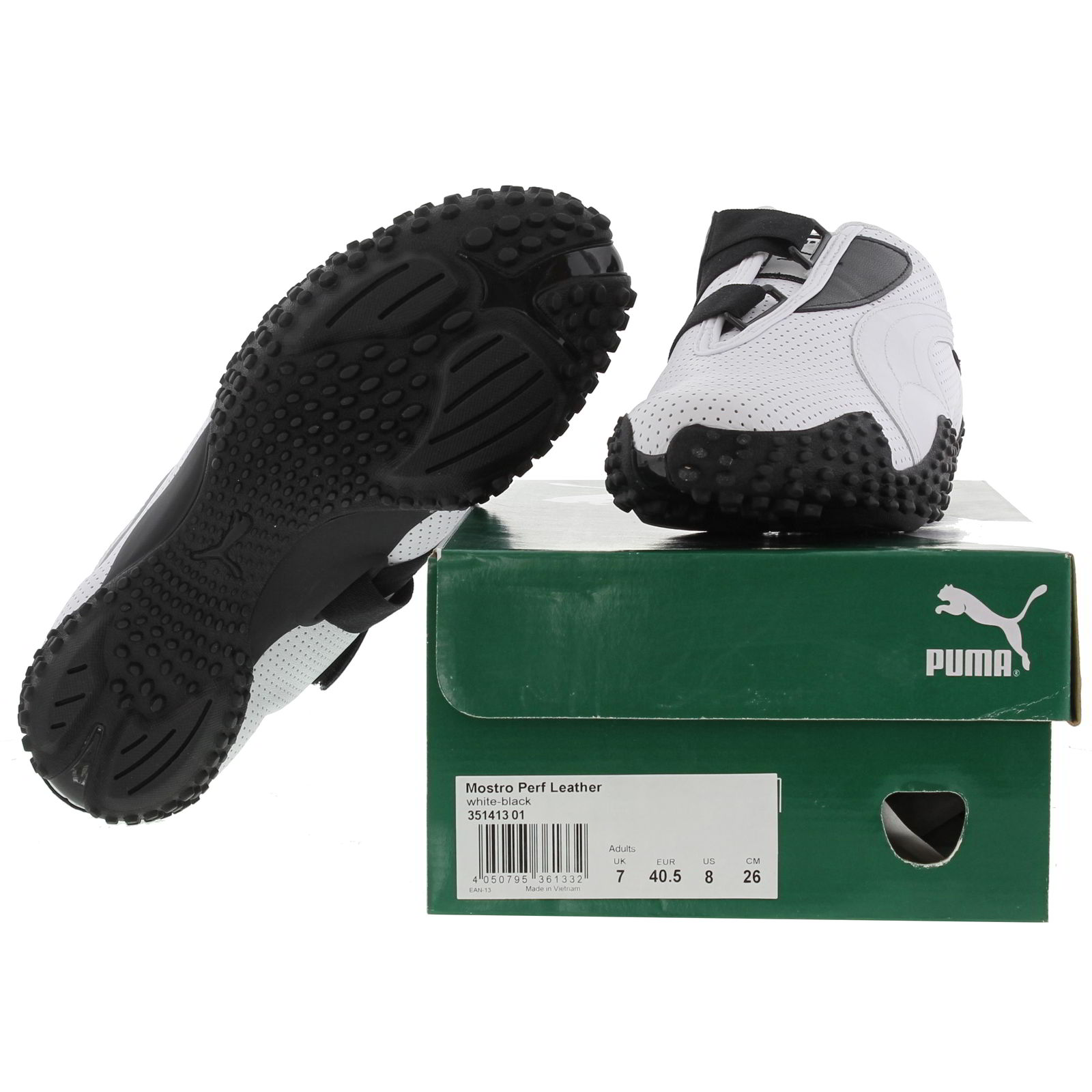 puma mostro perf leather