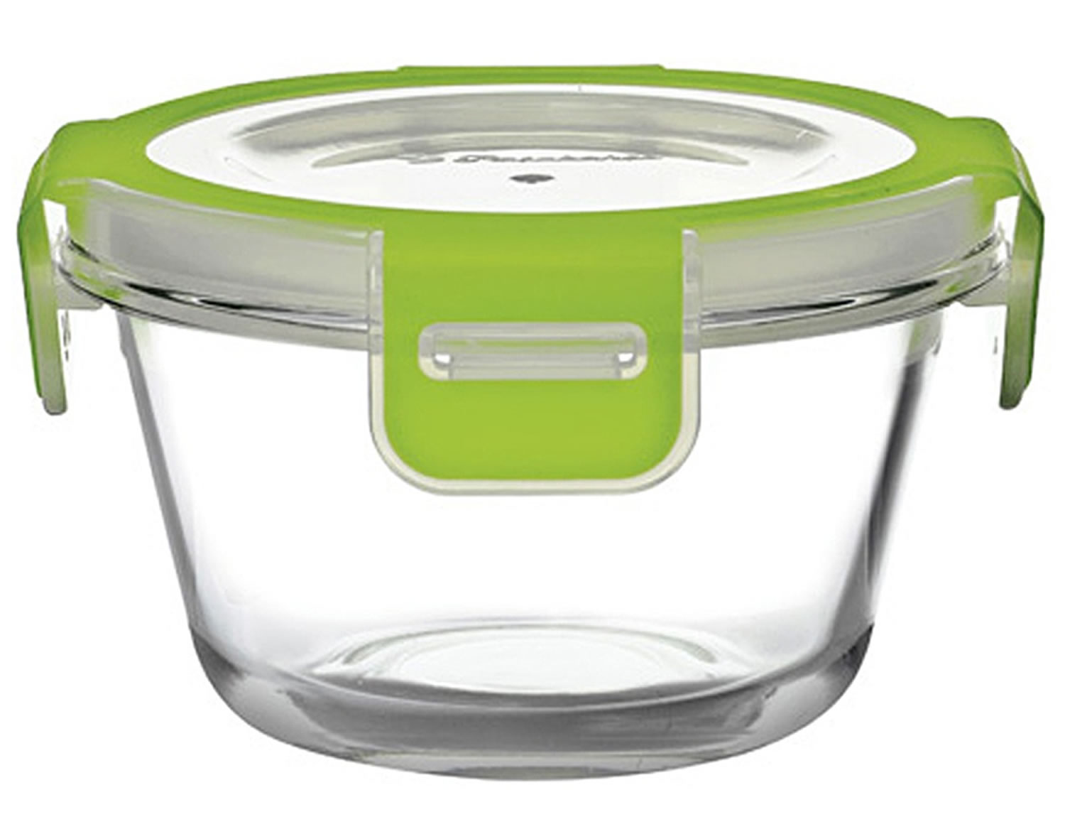 Pasabahce Storemax Glass Food Container Green Lid Lunch Storage Box 