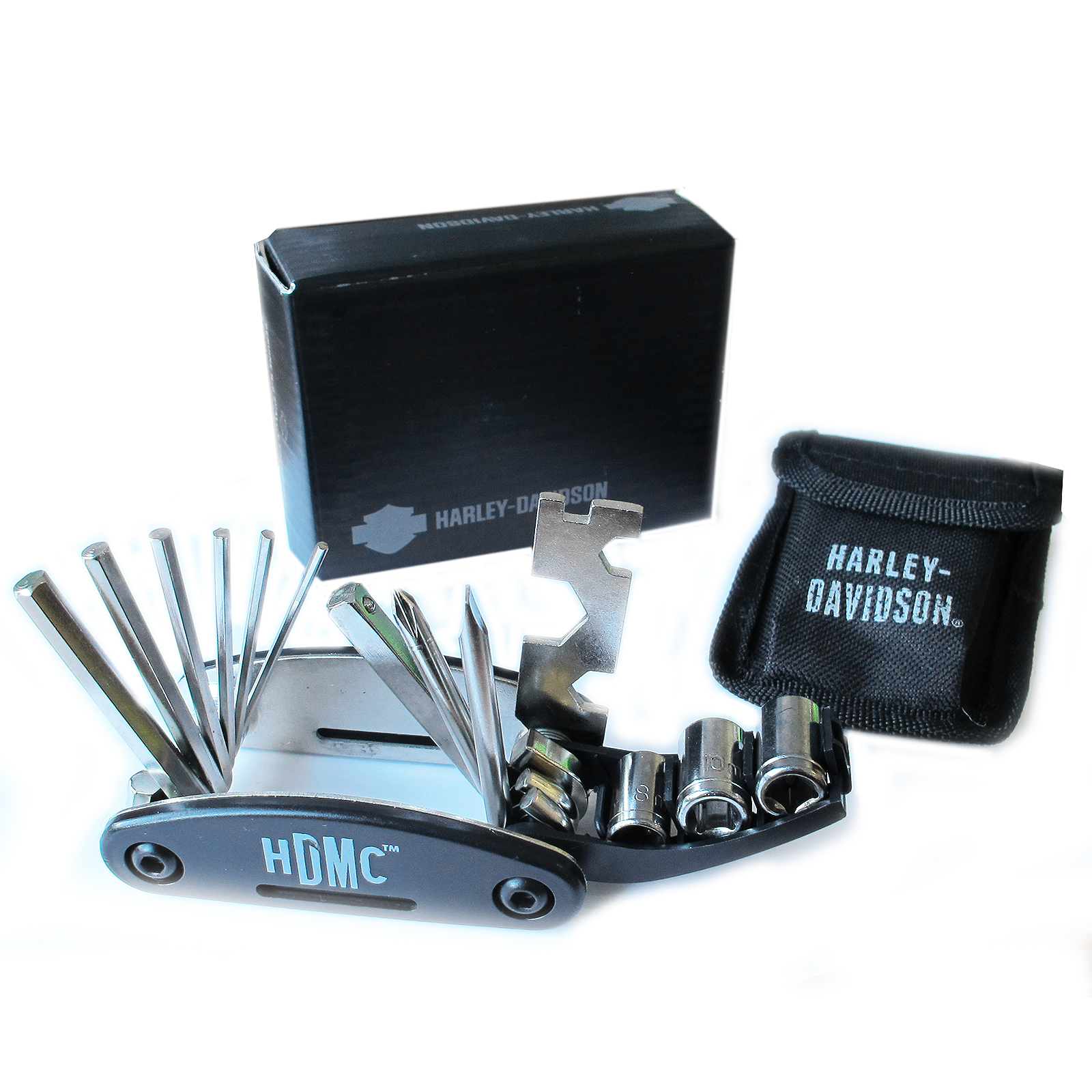 Harley Davidson Multi Tool Pouch screwdriver Socket Wrench Set Birthday Gift eBay