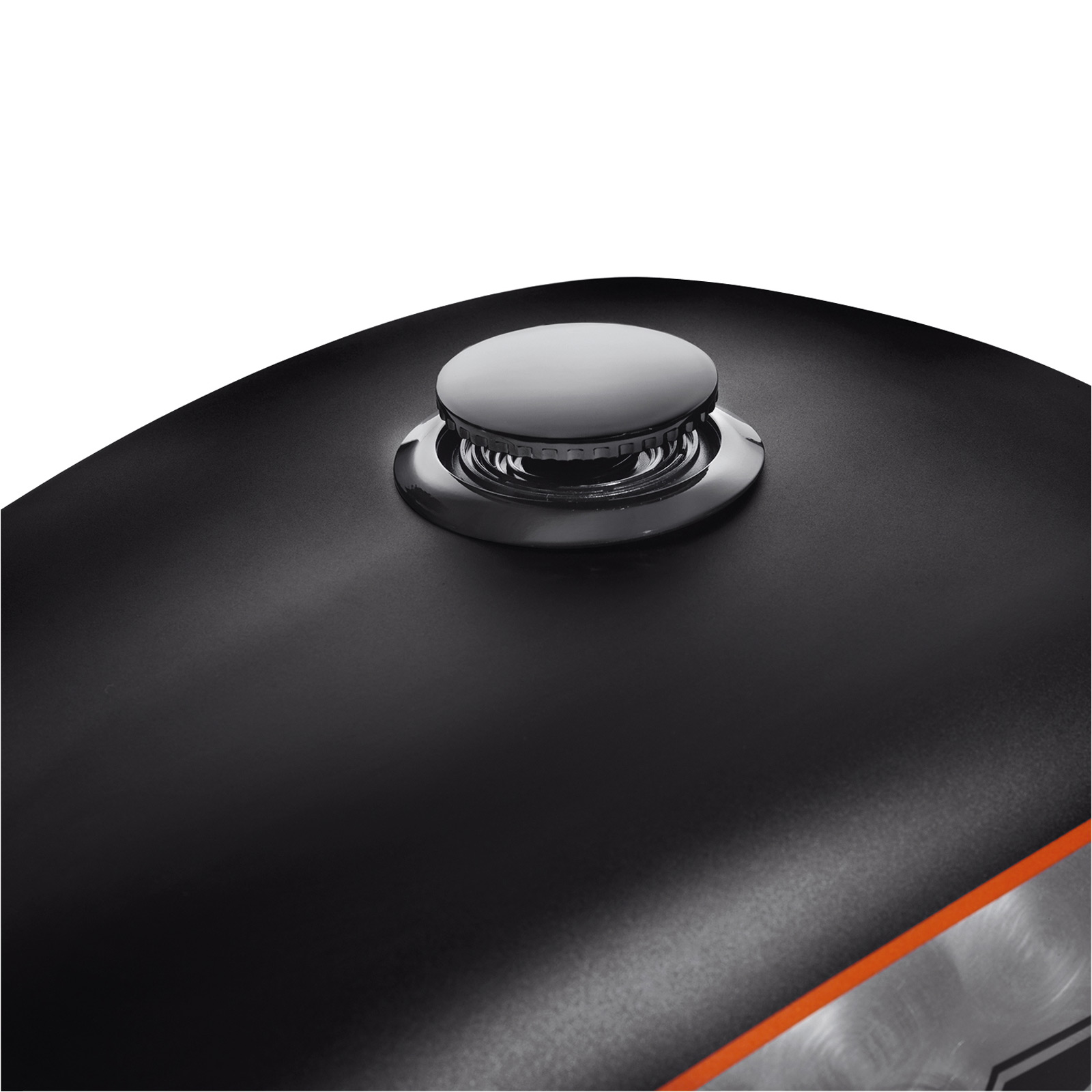 Genuine HarleyDavidson Flush Mount Fuel Cap Black Sportster 98> eBay