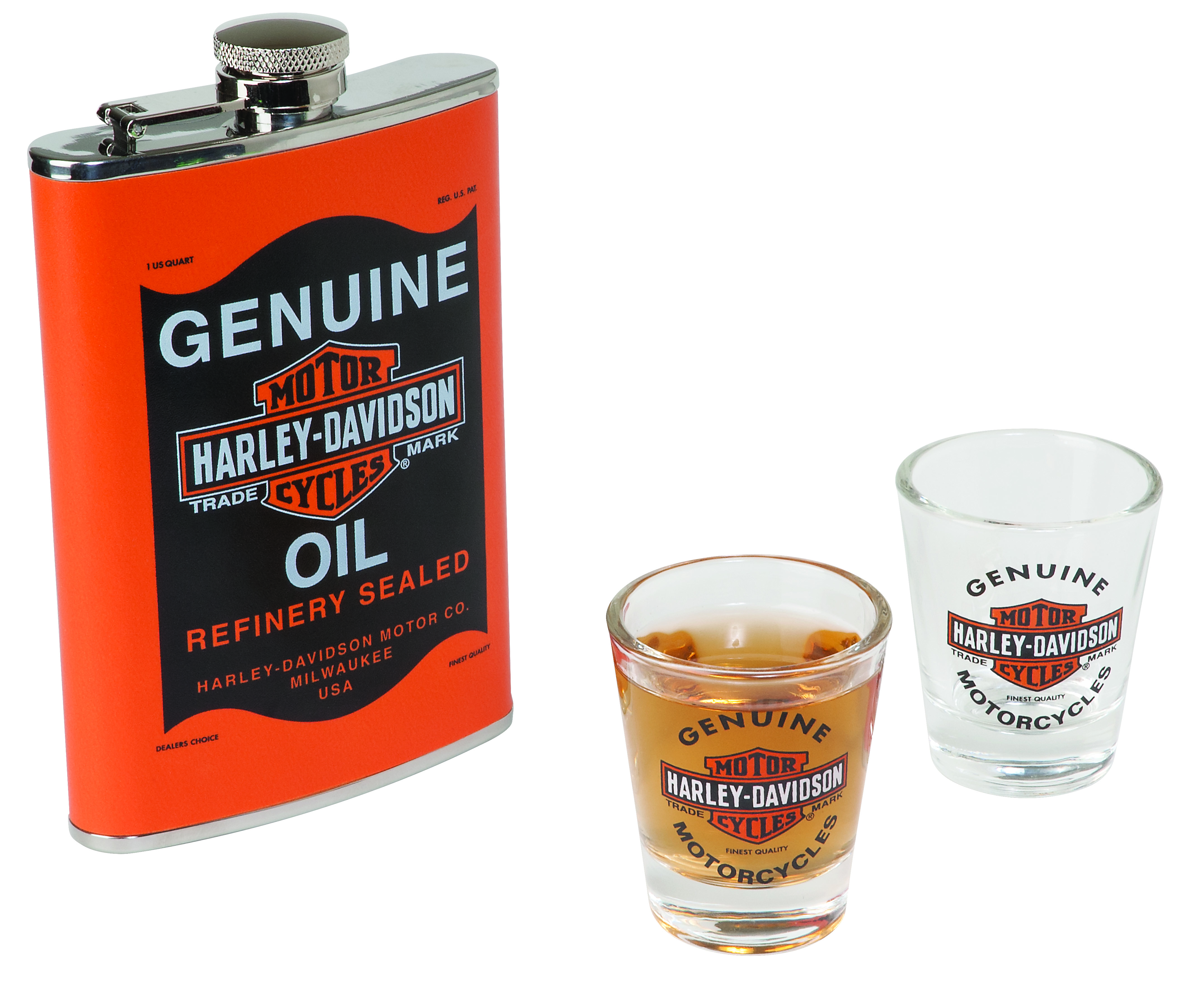 harley davidson oil can flask set birthday gift ebay harley davidson oil can flask set birthday gift ebay