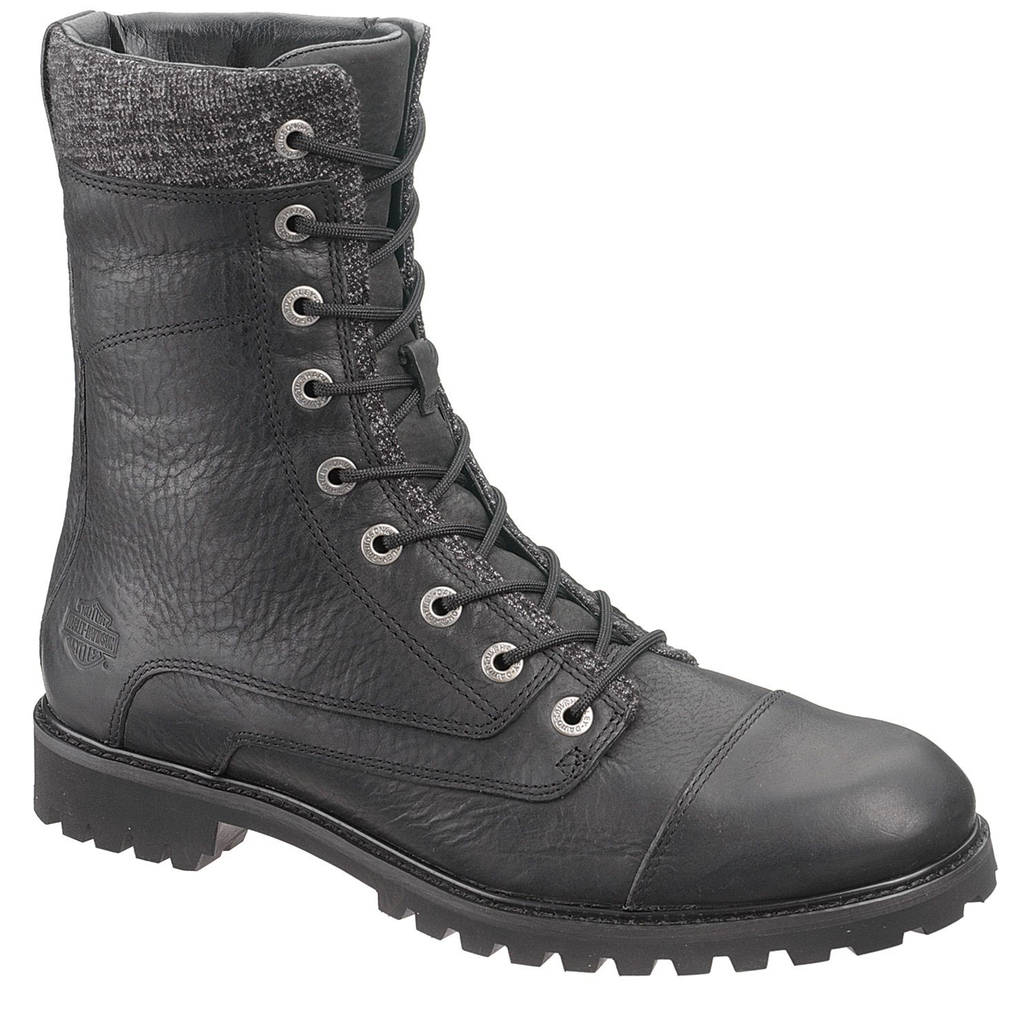 mens black moto boots