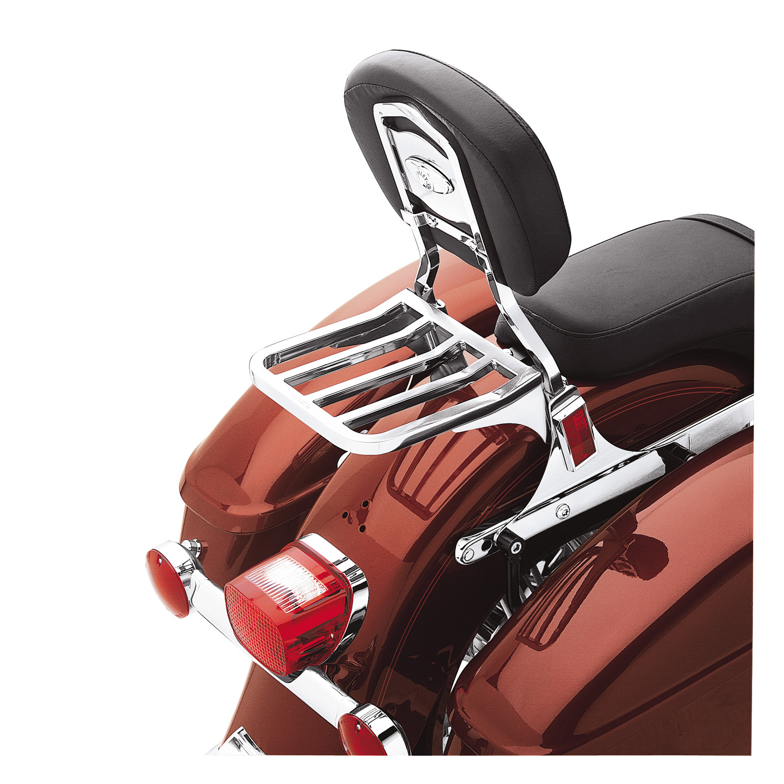 HarleyDavidson Fat Boy 10 Chrome Sports Rack eBay