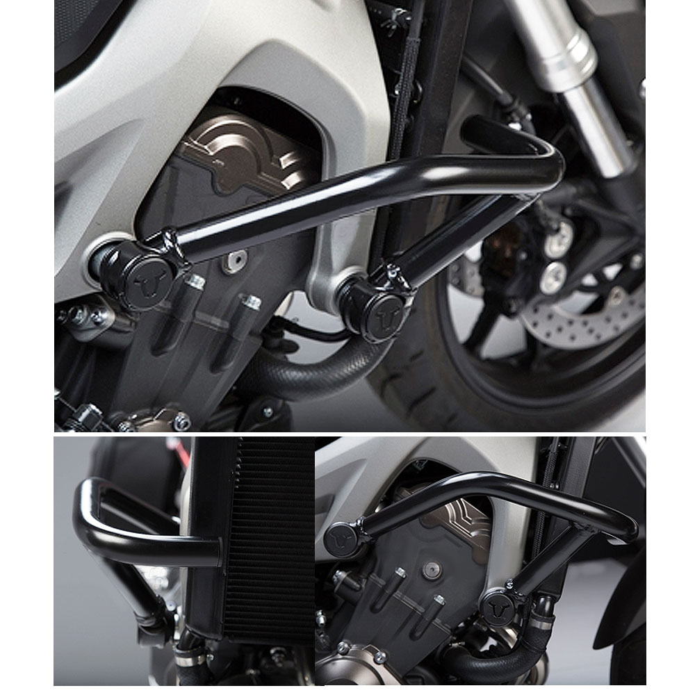 Yamaha MT09 / Tracer 20132015 SWMotech Engine Crash Bars Black MT09 eBay