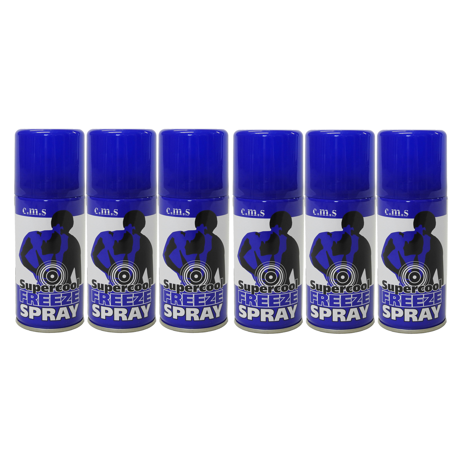 C.M.S Sports Injury Freeze Cold Instant Pain Relief Spray Case of 6