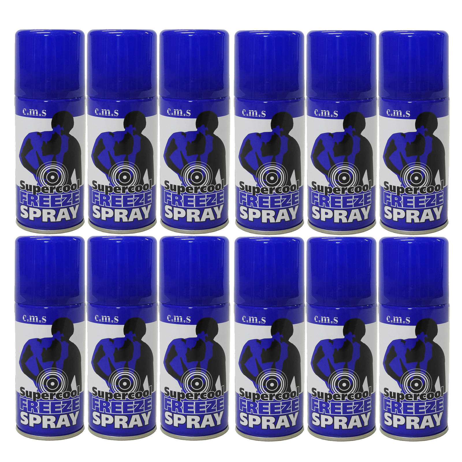 C.M.S Injury Freeze Instant Cold Aches & Muscle Pain Relief Spray Can