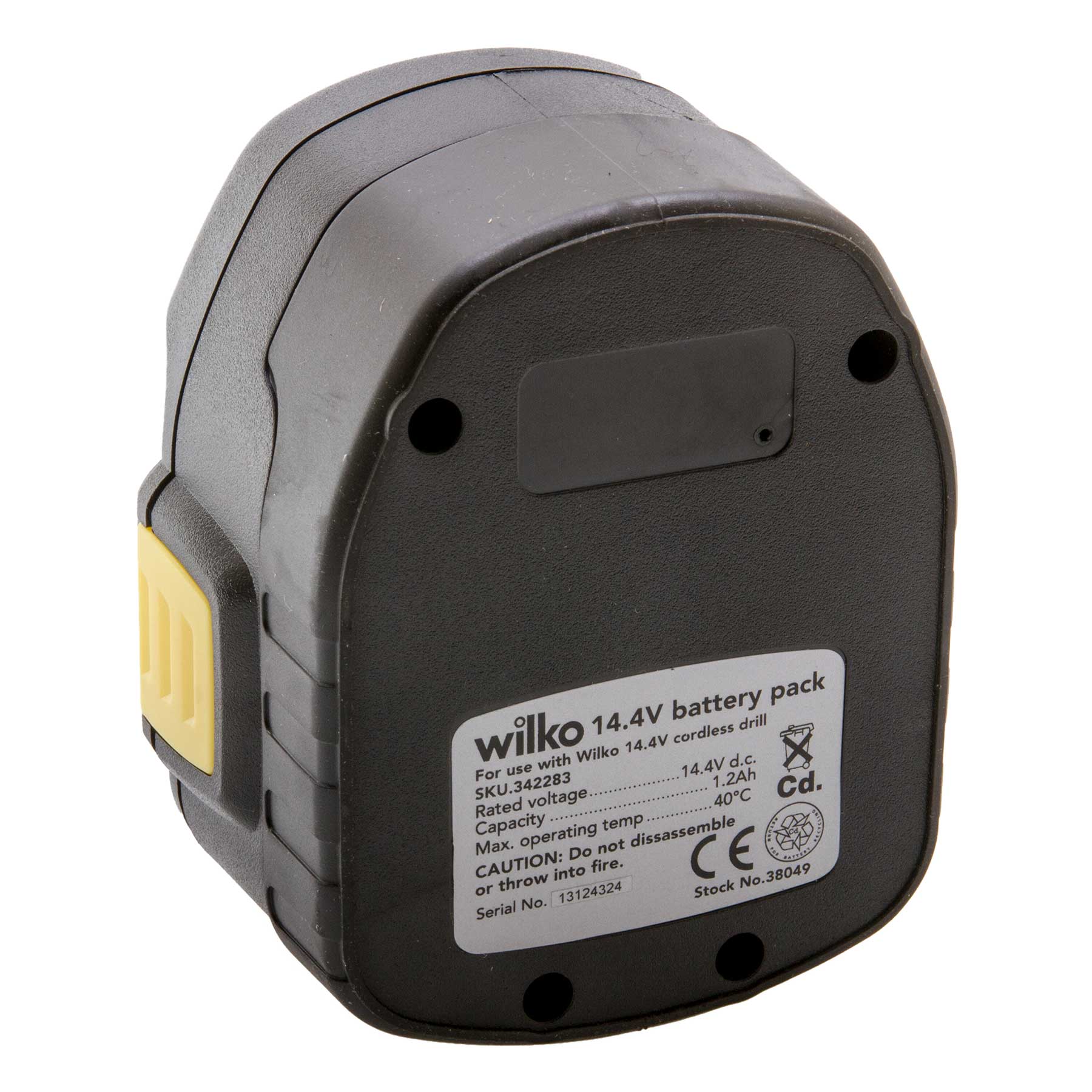 Draper 14.4V 1.2Ah NiCd Spare Battery Pack for Wilkinson Wilko